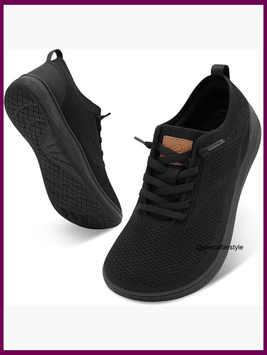 Men\'s Wide Toe Box Slip-On Sneakers Lightweight Breathable Knit Walking Shoes main image 6